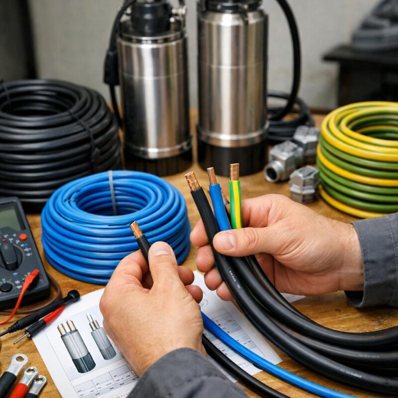 Alegerea cablurilor electrice pentru pompele submersibile
