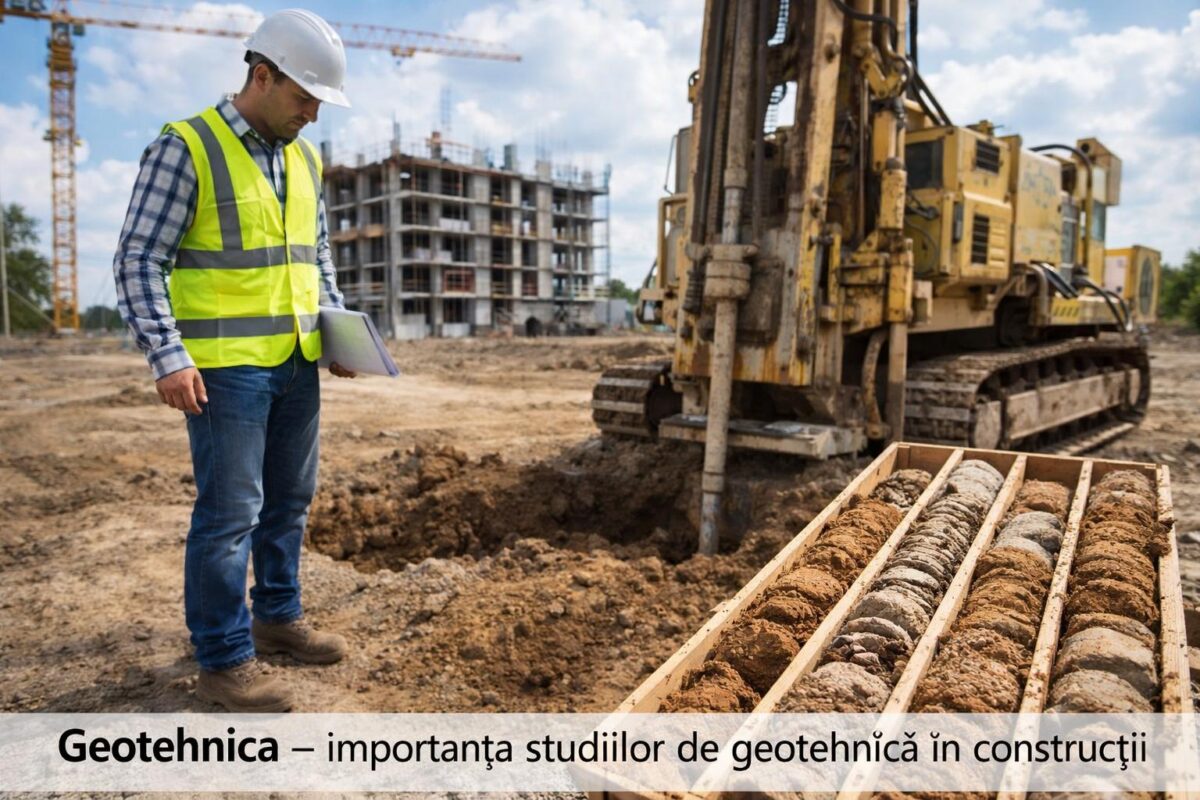Geotehnica – importanța studiilor de geotehnică în construcții