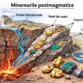 Zăcămintele postmagmatice Zăcăminte postmagmatice