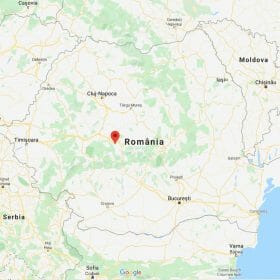 Localizare Romania Google Maps